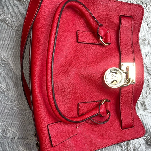 MICHAEL Michael Kors Handbags - Michael kors red hand bag